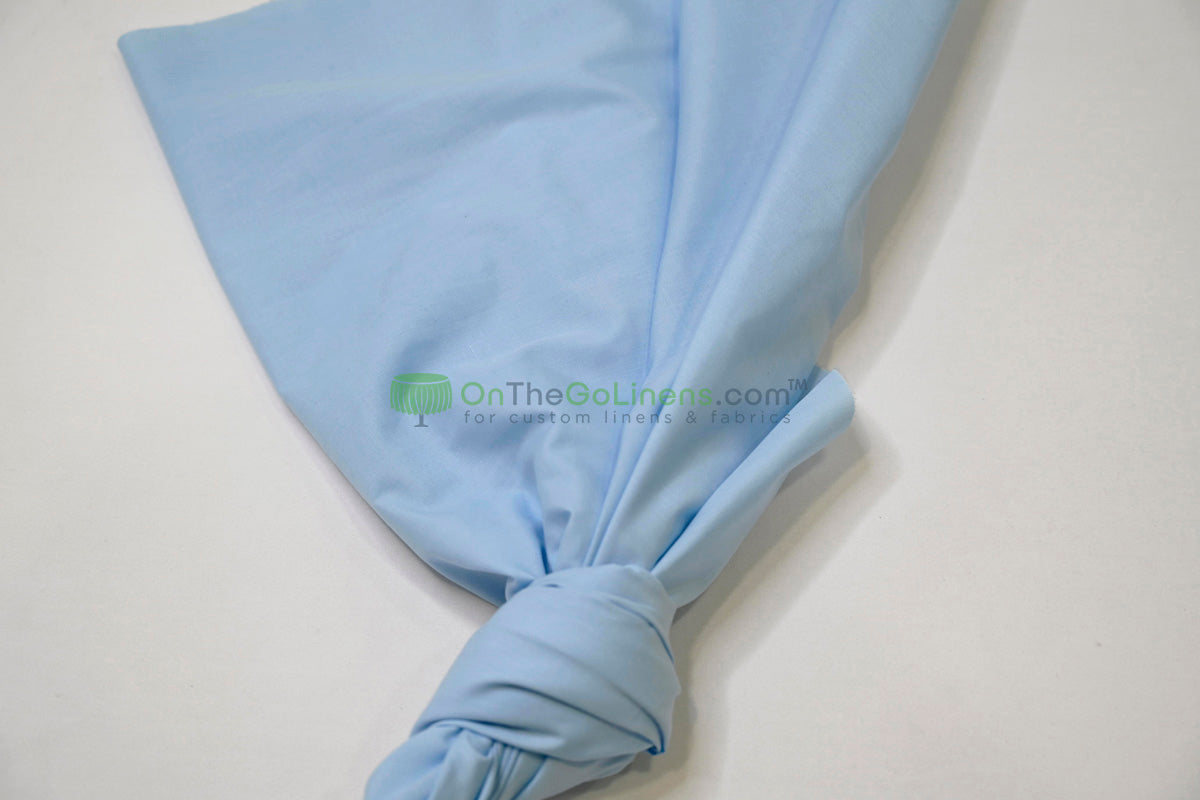 Woven Poly Cotton Broadcloth Fabric by the Yard | Polycotton Fabric | Multiple Colors | 60" Wide | 80/20 Blend |