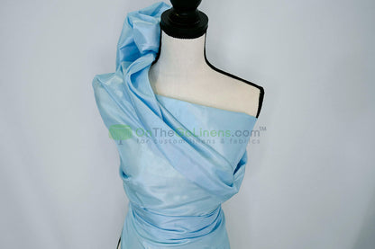 Taffeta Fabric by the Yard | Non Stretch Taffeta | 60" Wide | 75 Colors Available | Wholesale Bolt Available |