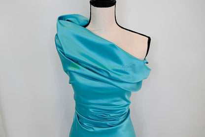 Lamour Satin Fabric by the Yard & Bolt | 100% Polyester Semi Dull Heavy Satin Fabric | 60" Wide | Multiple Colors |