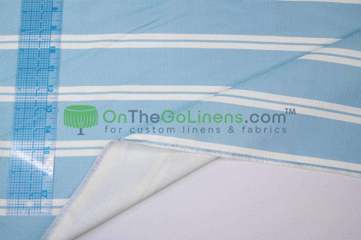 Monarch Stripe Tablecloths & Table Linens 100% Polyester for Weddings & Events