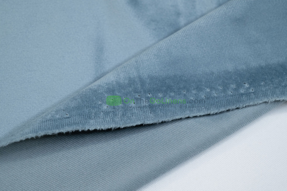 Double Wide Flame Retardant Event Drapery Velvet Fabric in Multiple Colors