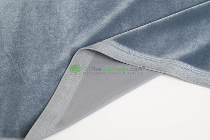 Stretch Velvet Tablecloths | Soft and Smooth Spandex Velvet Table Linens | Multiple Colors |