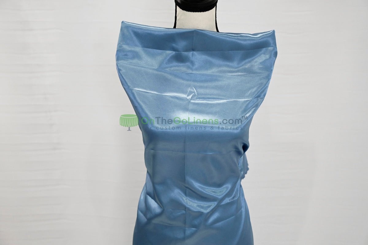 Charmeuse Satin Table Linens, Table Overlays, Table Drapes and Banquets | Multiple IFR Satin Colors |