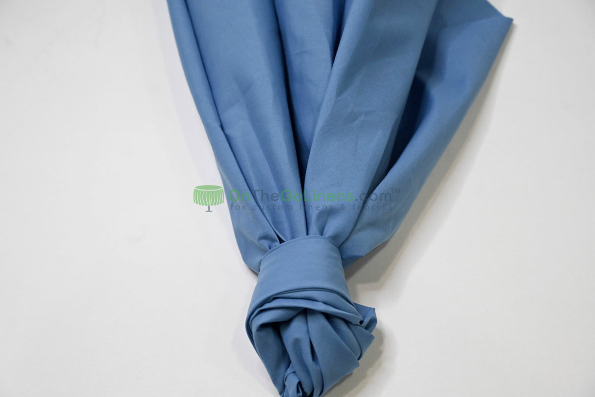 Woven Poly Cotton Broadcloth Fabric by the Yard | Polycotton Fabric | Multiple Colors | 60" Wide | 80/20 Blend |