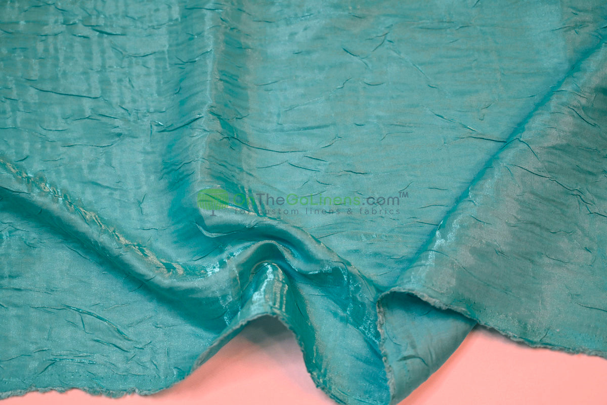 Iridescent Crush Shimmer Fabric by the Yard and Bolt | 54" wide | Galaxy Fabric |