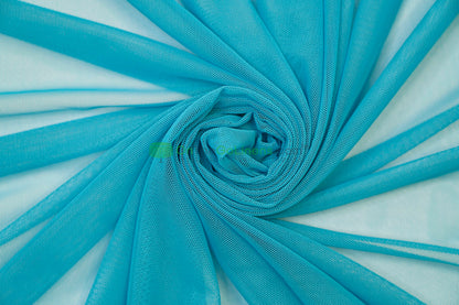Power Mesh Spandex Fabric by the Yard | 60" Wide | Multiple Colors | 80/20 Nylon Spandex Blend |