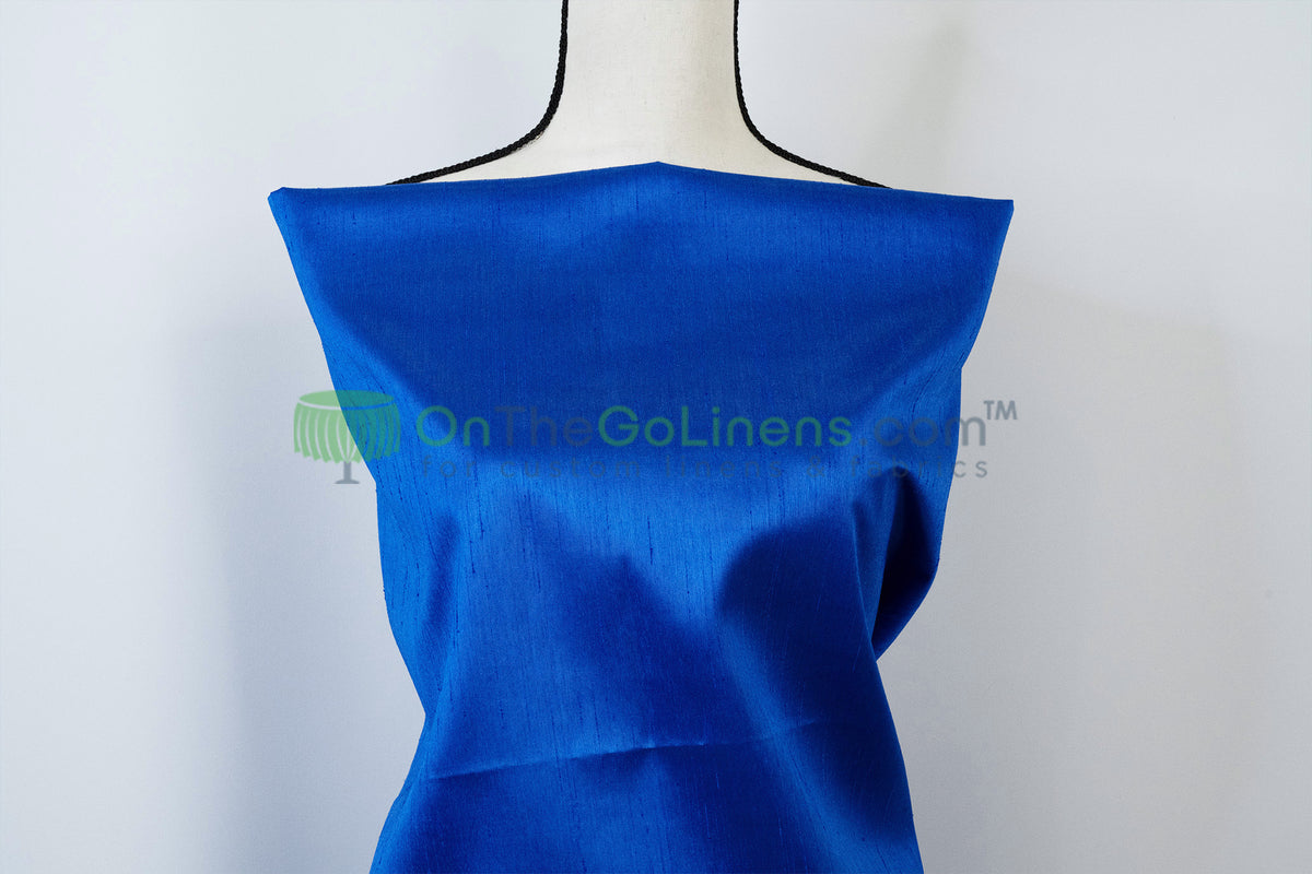 IFR Polyester Dupioni Fabric 120" Wide Extra Wide Silk Look 100% Polyester
