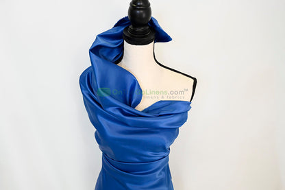Lamour Satin Fabric by the Yard & Bolt | 100% Polyester Semi Dull Heavy Satin Fabric | 60" Wide | Multiple Colors |