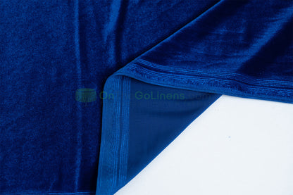 Stretch Velvet Tablecloths | Soft and Smooth Spandex Velvet Table Linens | Multiple Colors |