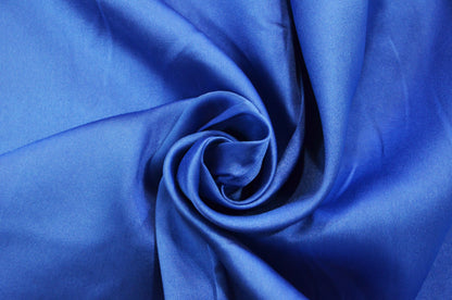 Mikado Satin Fabric by the Yard | 60" Wide | 100% Polyester | White, Burgundy, Royal, Black |
