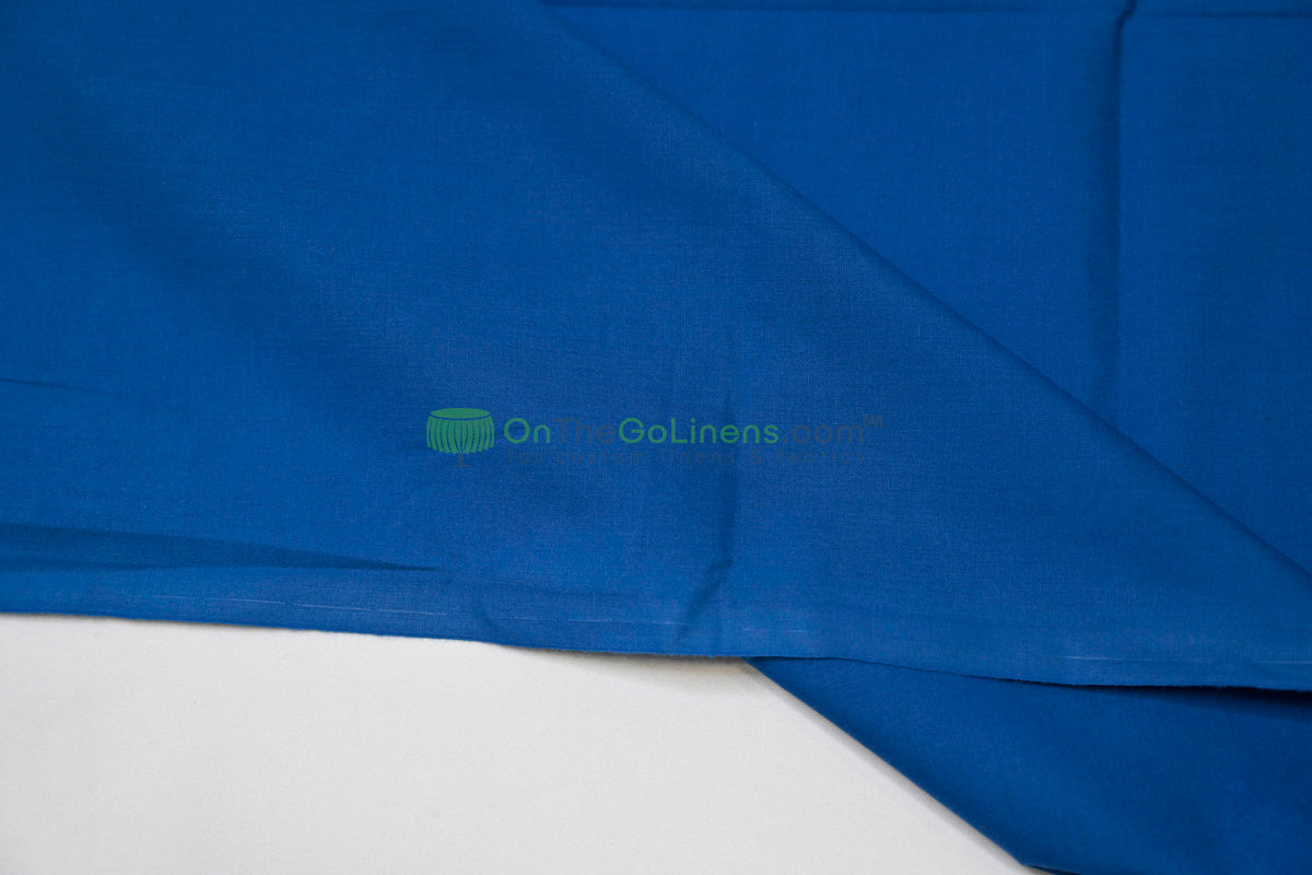 Woven Poly Cotton Broadcloth Fabric by the Yard | Polycotton Fabric | Multiple Colors | 60" Wide | 80/20 Blend |