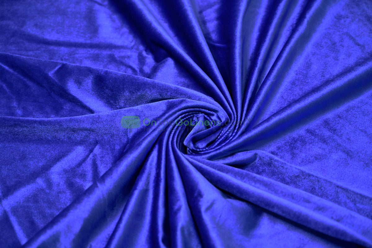 BT Royal™ --------------------------------------- Plush Velvet Fabric by the Yard | Soft Non Stretch Velvet Fabric | 60" Wide | Multiple Colors