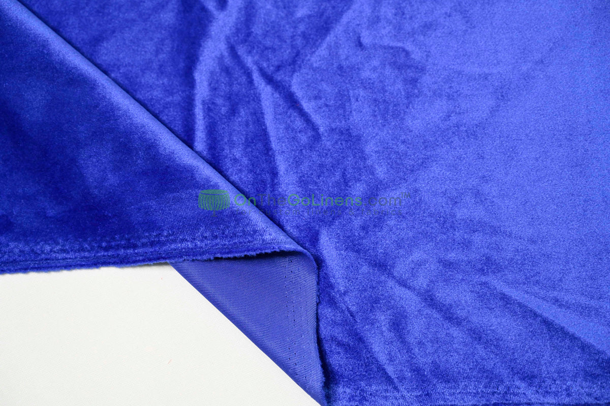 BT Royal™ --------------------------------------- Plush Velvet Fabric by the Yard | Soft Non Stretch Velvet Fabric | 60" Wide | Multiple Colors