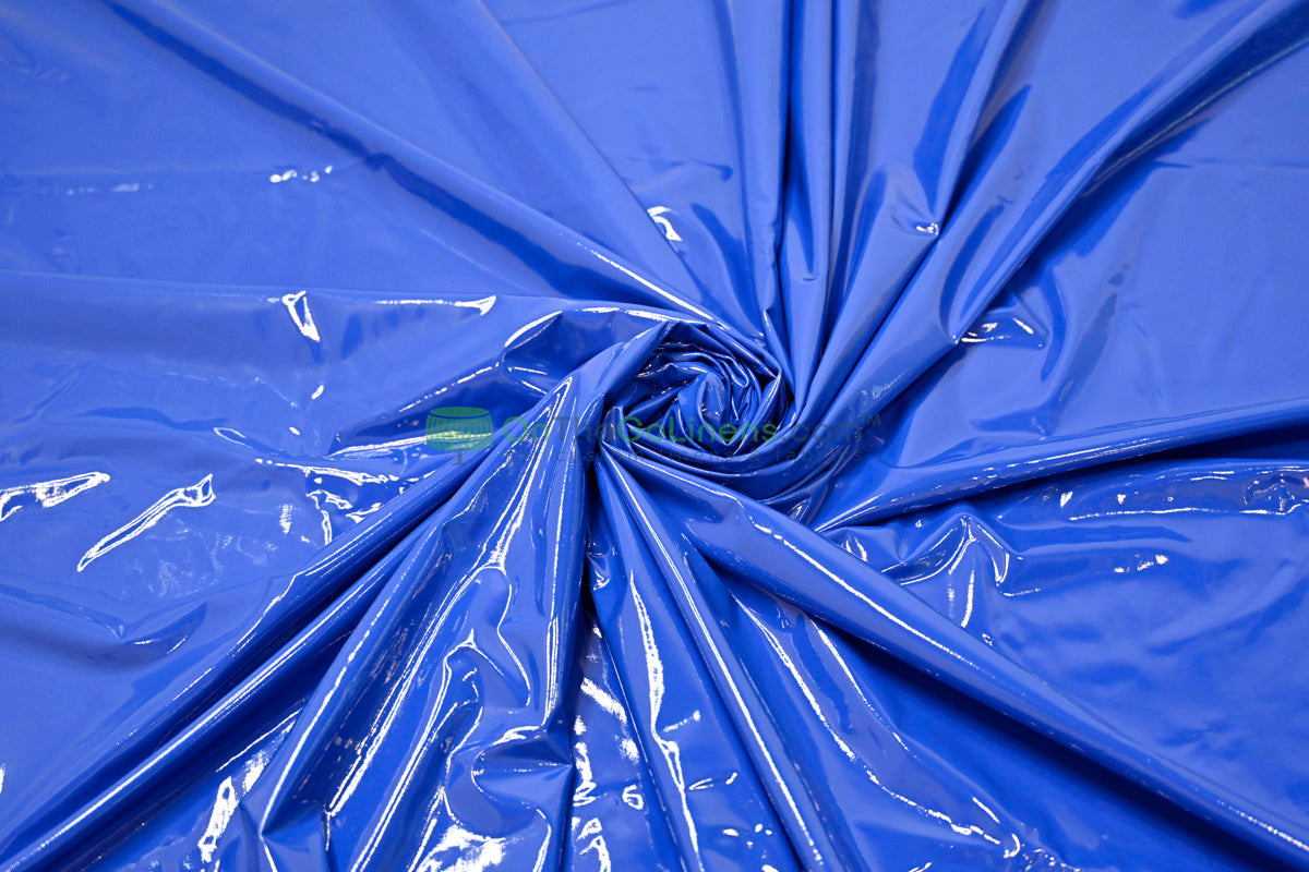 Shiny Patent Vinyl | Flexible Stretch - 94% Polyester, 6% Spandex | 60" Wide