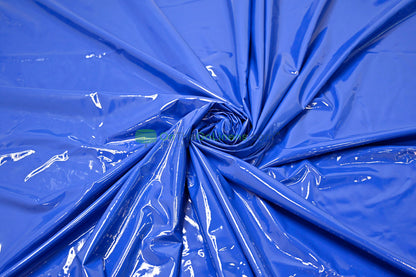 Shiny Patent Vinyl | Flexible Stretch - 94% Polyester, 6% Spandex | 60" Wide