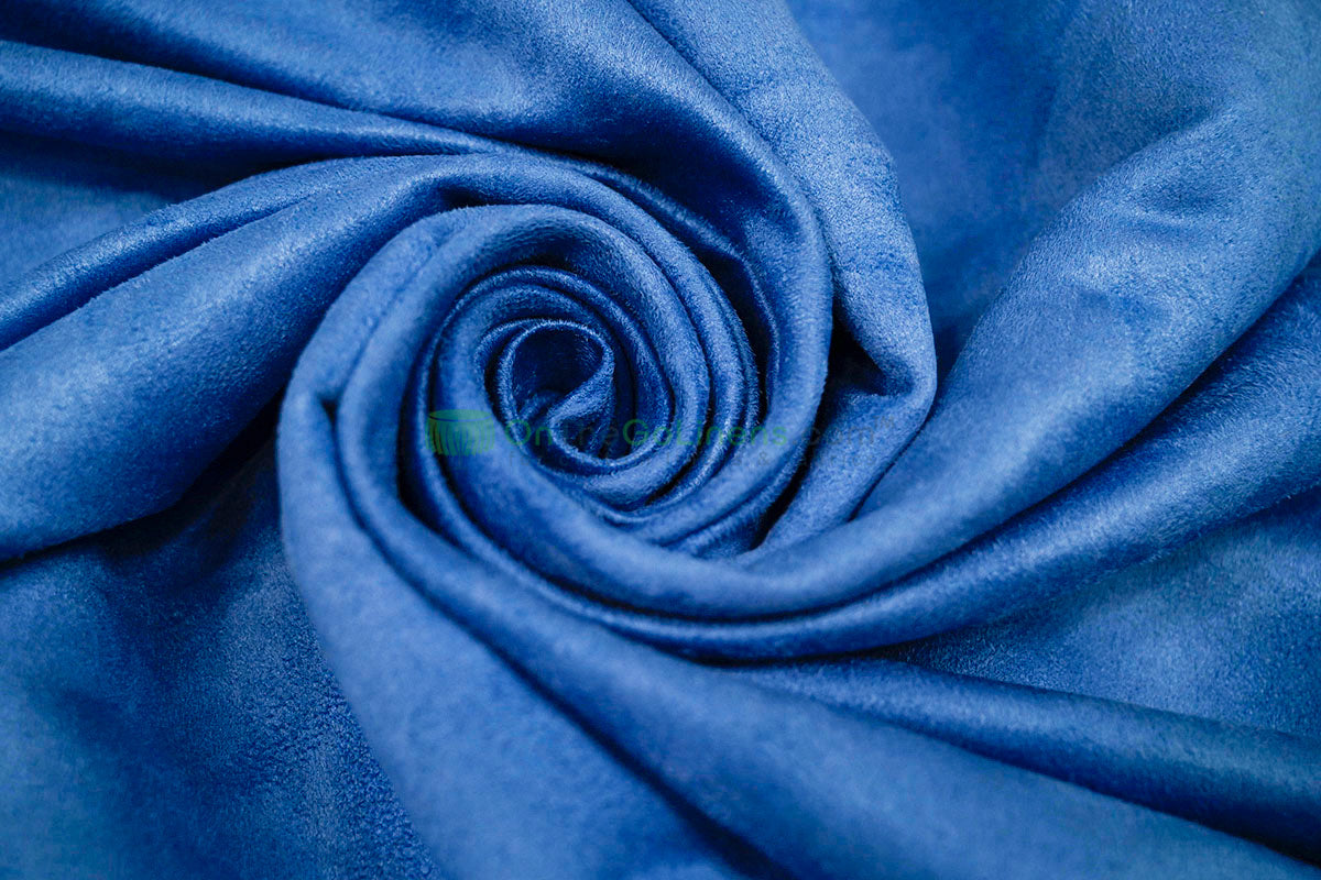 Micro Suede Fabric by the Yard and Wholesale Bolt | Faux Suede Fabric | Multiple Colors | 60" Wide |