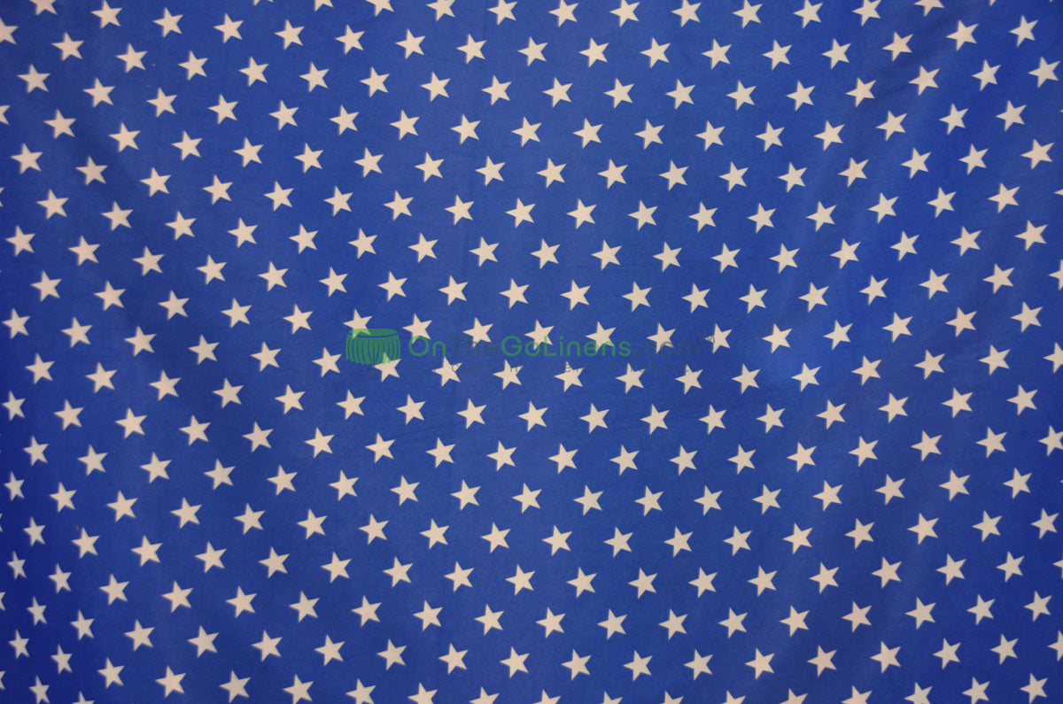 American Star Satin | American Flag in Red, Navy, and Blue Satin | Sold by the Yard x 60" Wide | Charmeuse Satin American Flag Print
