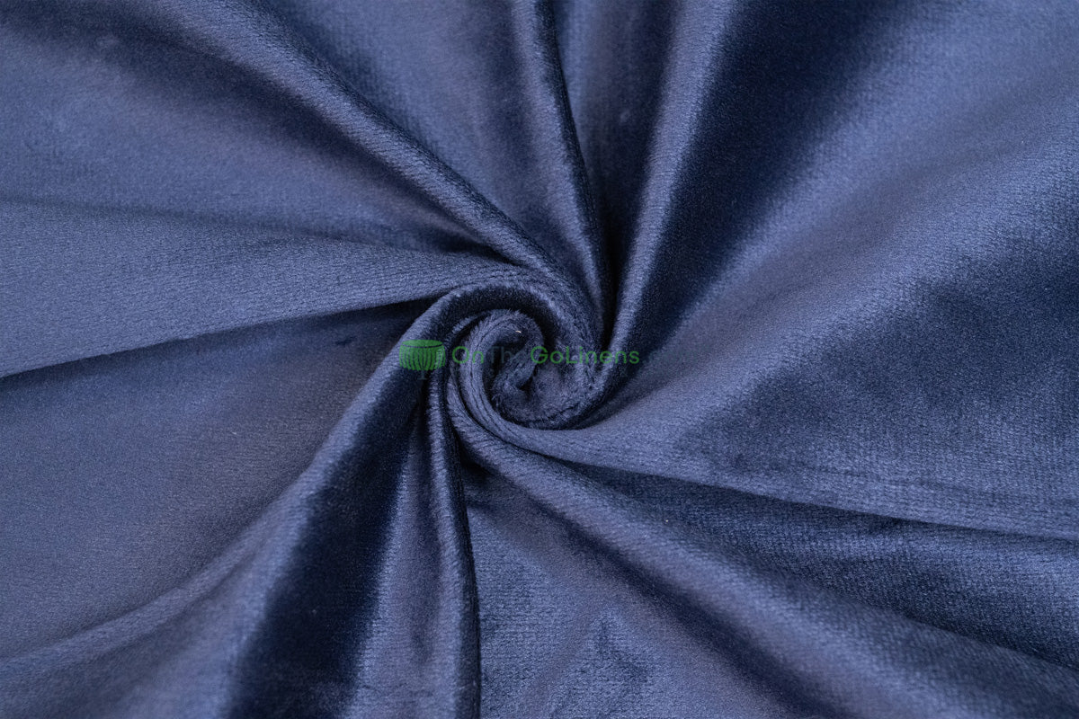 Double Wide Flame Retardant Event Drapery Velvet Fabric in Multiple Colors