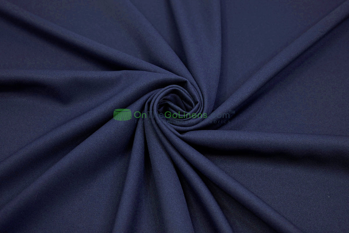 Polyester Twill Fabric by the Yard | Poly Gabardine Fabric | 58" Wide | Multiple Colors |