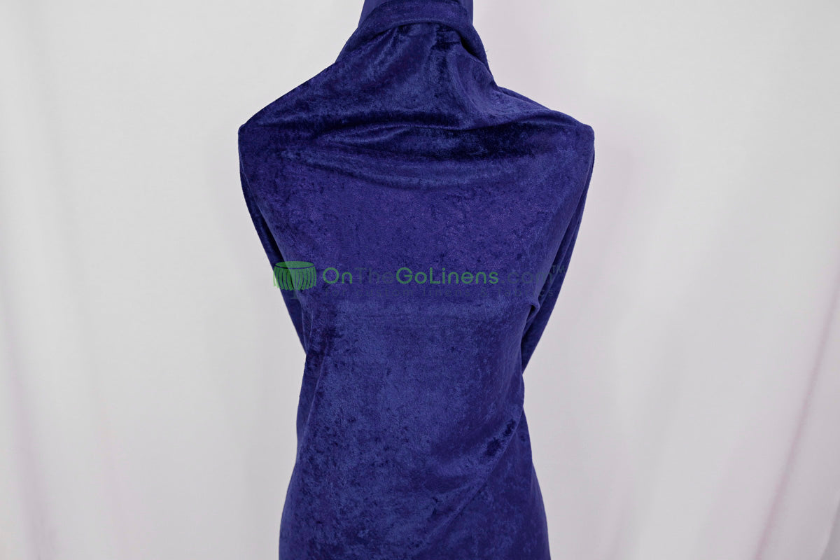 IFR Panne Velvet Event Drapery Panels | Crush Velour Curtains | Inherently Fire Retardant Drapery |Multiple Colors |
