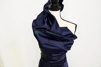 Lamour Satin Fabric by the Yard & Bolt | 100% Polyester Semi Dull Heavy Satin Fabric | 60" Wide | Multiple Colors |