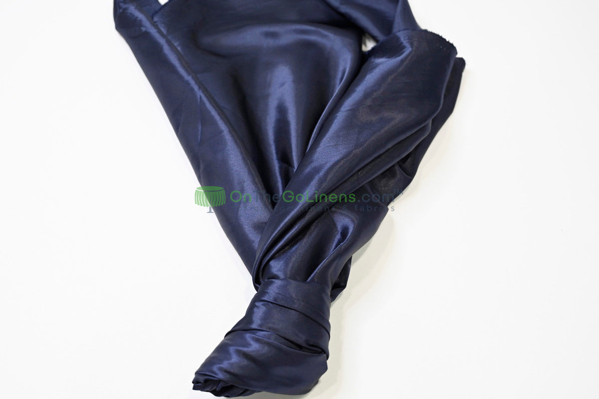 Stretch Charmeuse Fabric by the Yard | Silky Soft Stretch Satin Fabric | 4% Spandex | Multiple Colors |