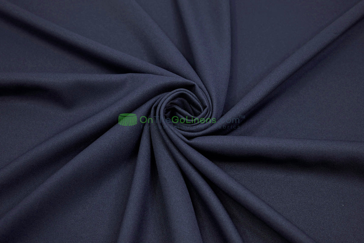 Polyester Twill Fabric by the Yard | Poly Gabardine Fabric | 58" Wide | Multiple Colors |