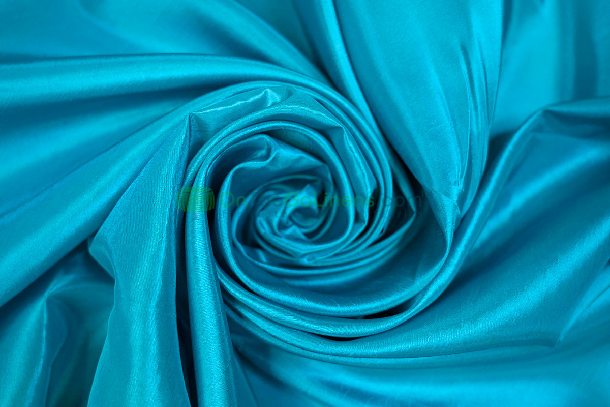 Taffeta Fabric by the Yard | Non Stretch Taffeta | 60" Wide | 75 Colors Available | Wholesale Bolt Available |