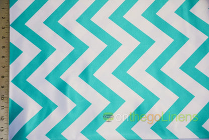 Jade Lamour Satin Chevron