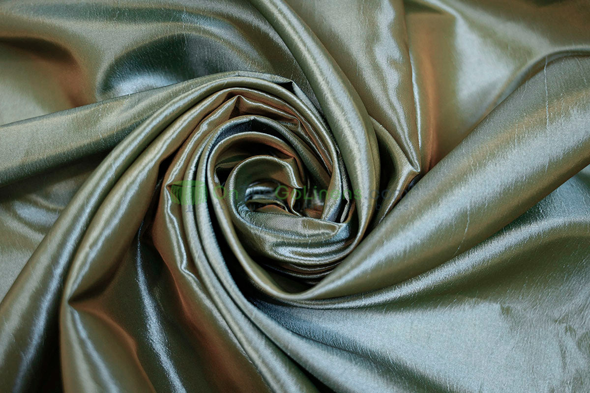 Taffeta Fabric by the Yard | Non Stretch Taffeta | 60" Wide | 75 Colors Available | Wholesale Bolt Available |