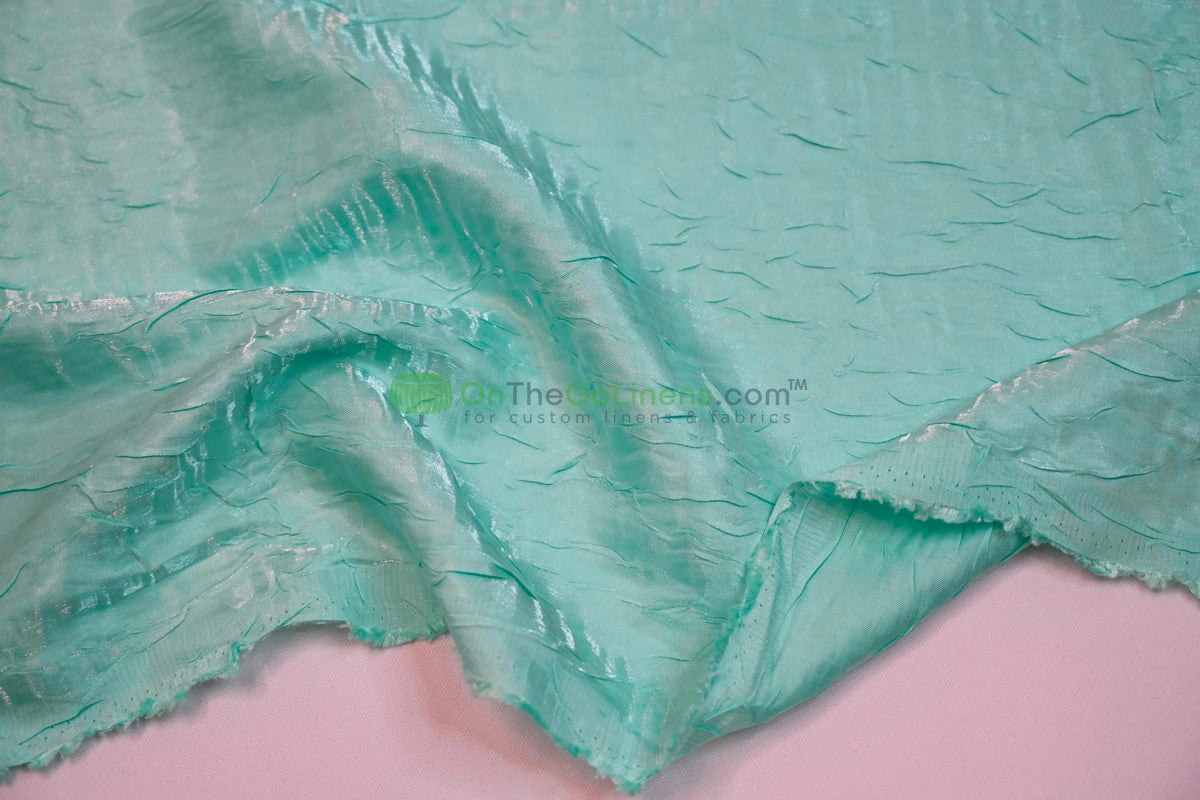 Iridescent Crush Shimmer Fabric by the Yard and Bolt | 54" wide | Galaxy Fabric |