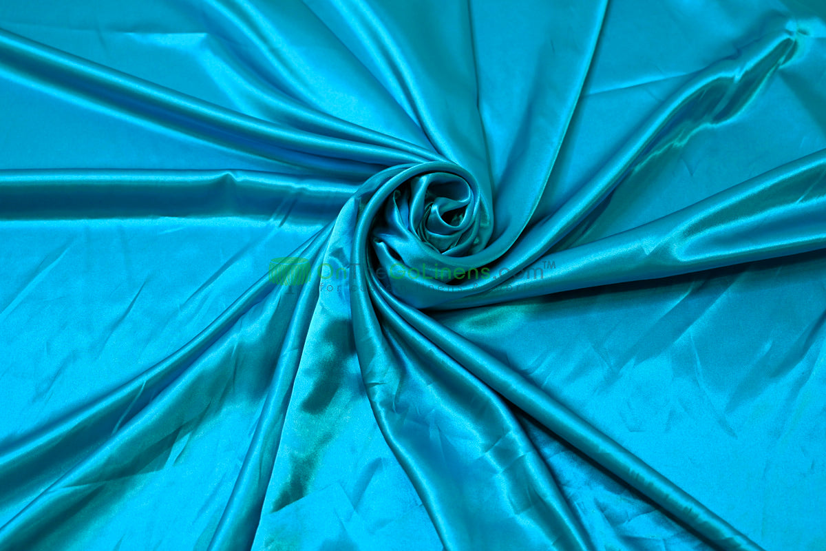 Charmeuse Satin Table Linens, Table Overlays, Table Drapes and Banquets | Multiple IFR Satin Colors |