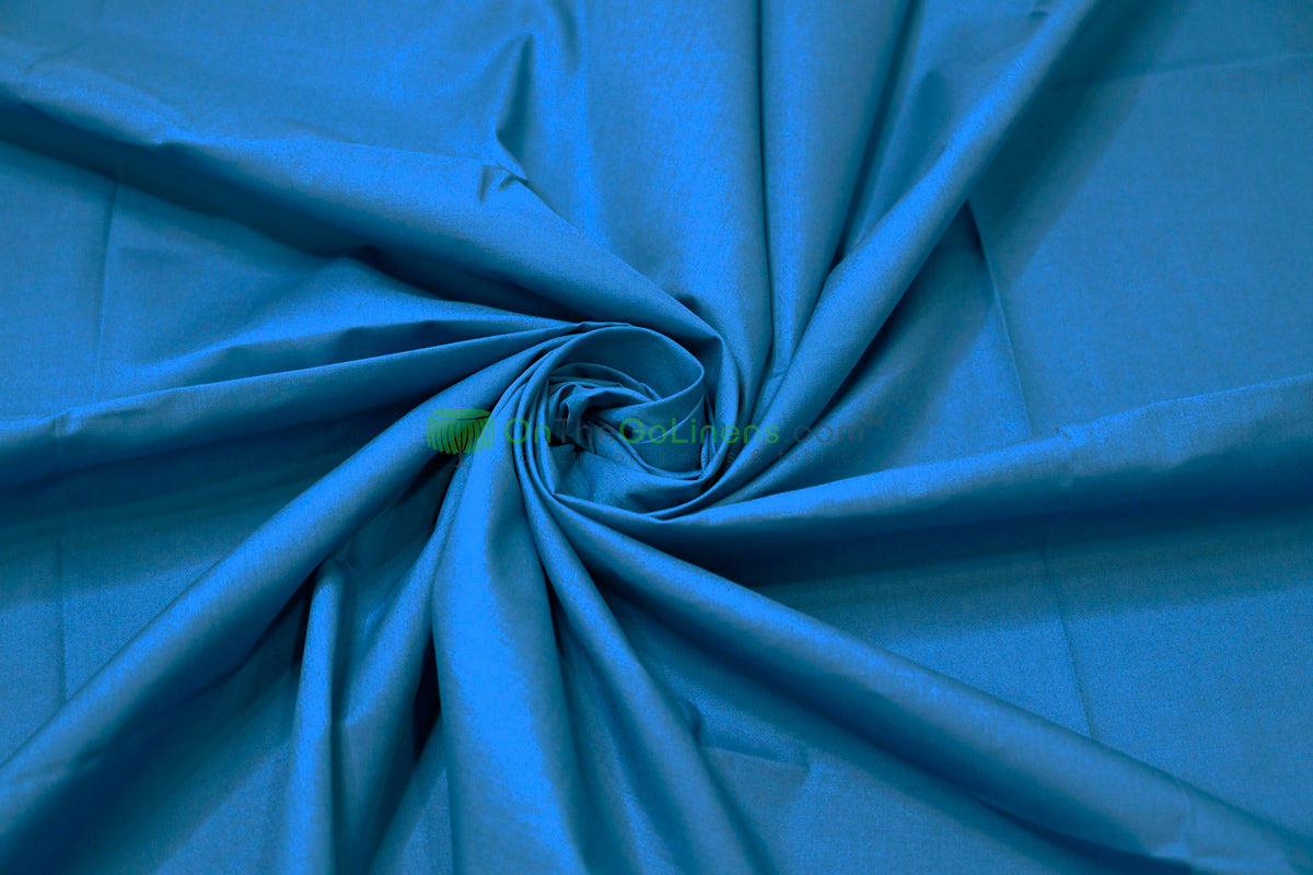 Woven Poly Cotton Broadcloth Fabric by the Yard | Polycotton Fabric | Multiple Colors | 60" Wide | 80/20 Blend |