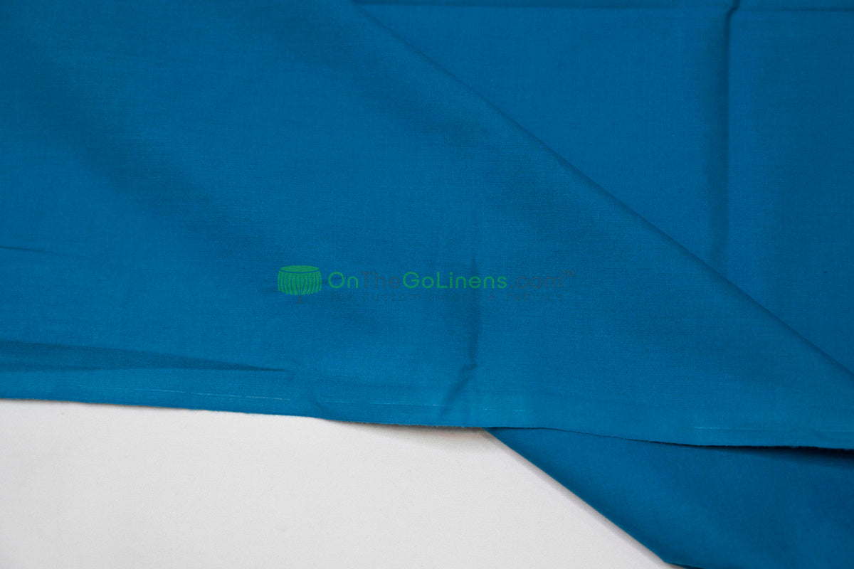 Woven Poly Cotton Broadcloth Fabric by the Yard | Polycotton Fabric | Multiple Colors | 60" Wide | 80/20 Blend |