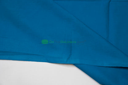 Woven Poly Cotton Broadcloth Fabric by the Yard | Polycotton Fabric | Multiple Colors | 60" Wide | 80/20 Blend |