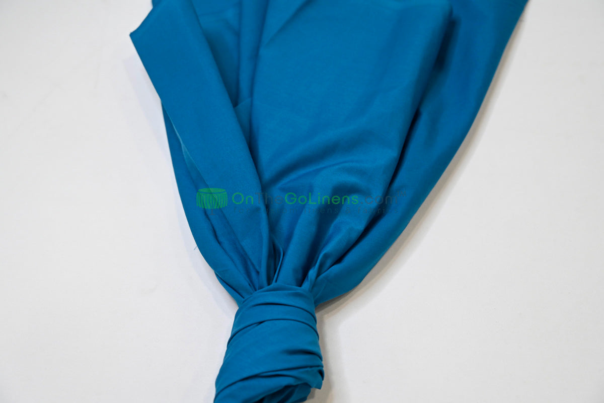 Woven Poly Cotton Broadcloth Fabric by the Yard | Polycotton Fabric | Multiple Colors | 60" Wide | 80/20 Blend |