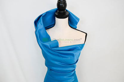 Lamour Satin Fabric by the Yard & Bolt | 100% Polyester Semi Dull Heavy Satin Fabric | 60" Wide | Multiple Colors |
