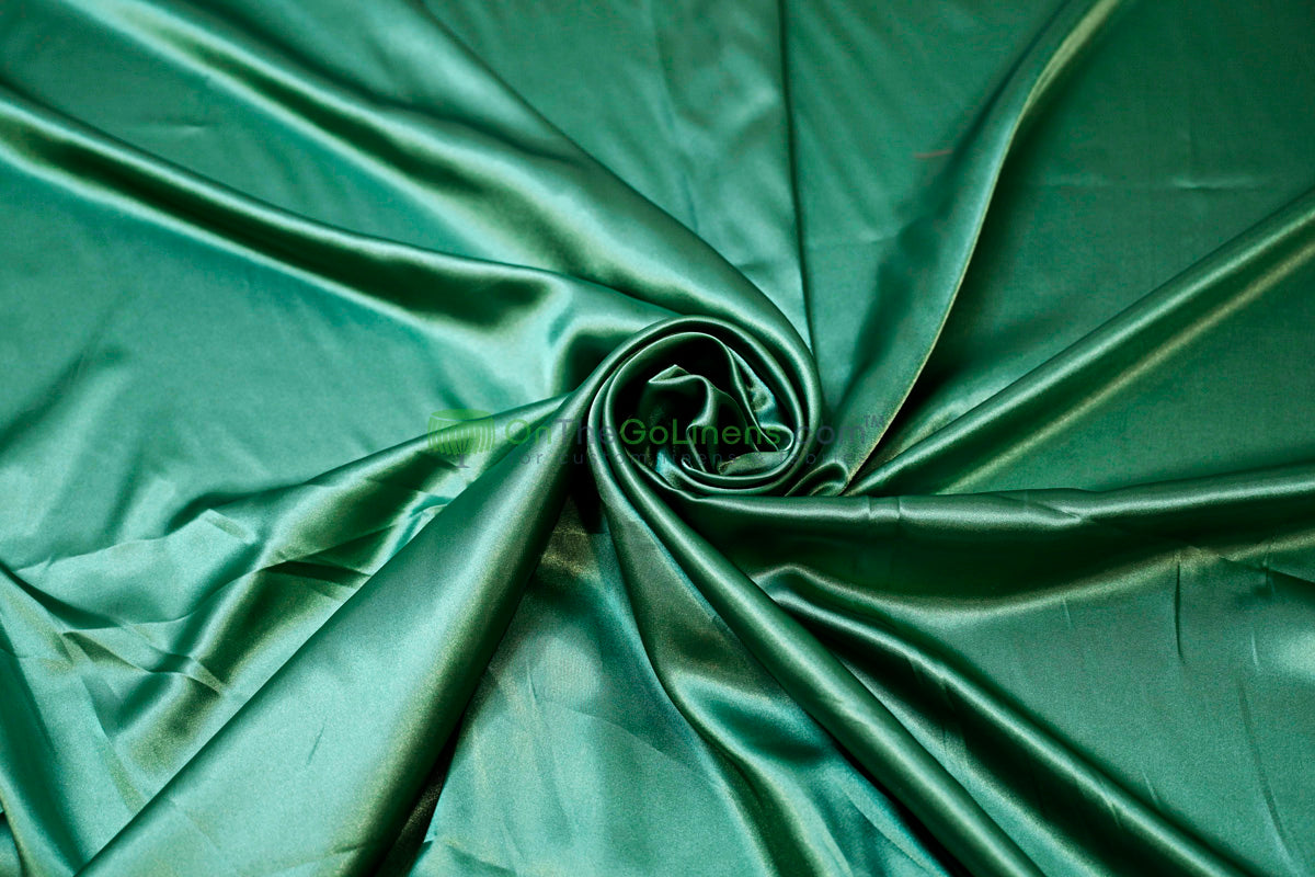 Charmeuse Satin Table Linens, Table Overlays, Table Drapes and Banquets | Multiple IFR Satin Colors |