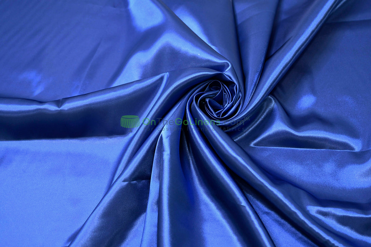 Charmeuse Satin Table Linens, Table Overlays, Table Drapes and Banquets | Multiple IFR Satin Colors |