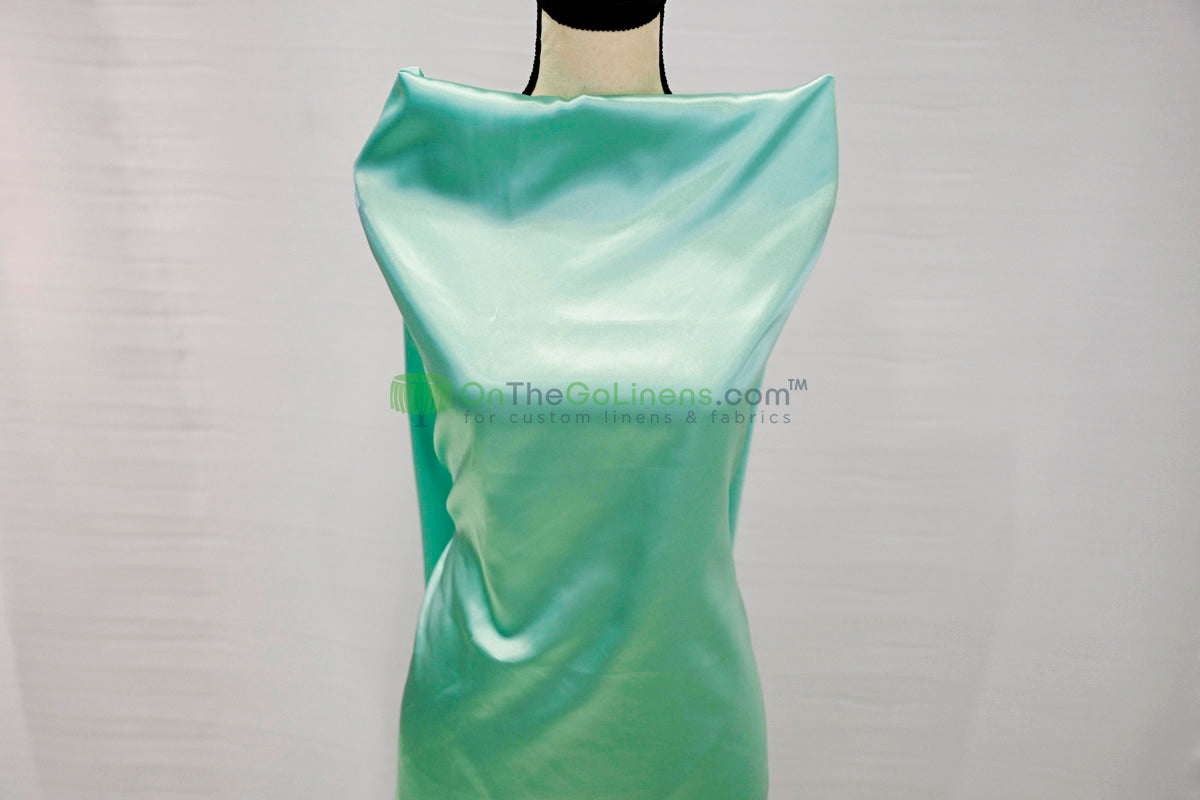 Charmeuse Satin Table Linens, Table Overlays, Table Drapes and Banquets | Multiple IFR Satin Colors |