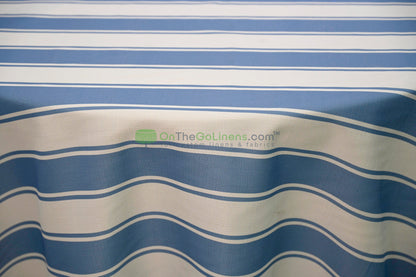 Rustic Linen Stripe Fabric