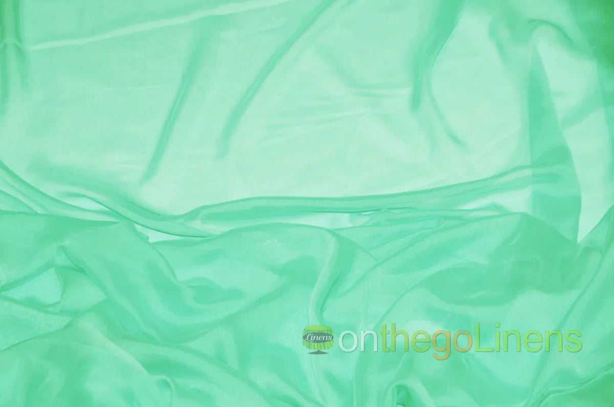 Aqua Marine B Two Tone Chiffon
