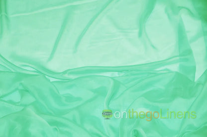 Aqua Marine B Two Tone Chiffon