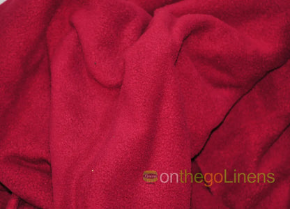 Anti Pill Polar Fleece Burgundy