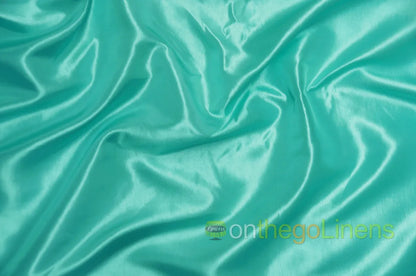 Dark Mint Solid Taffeta
