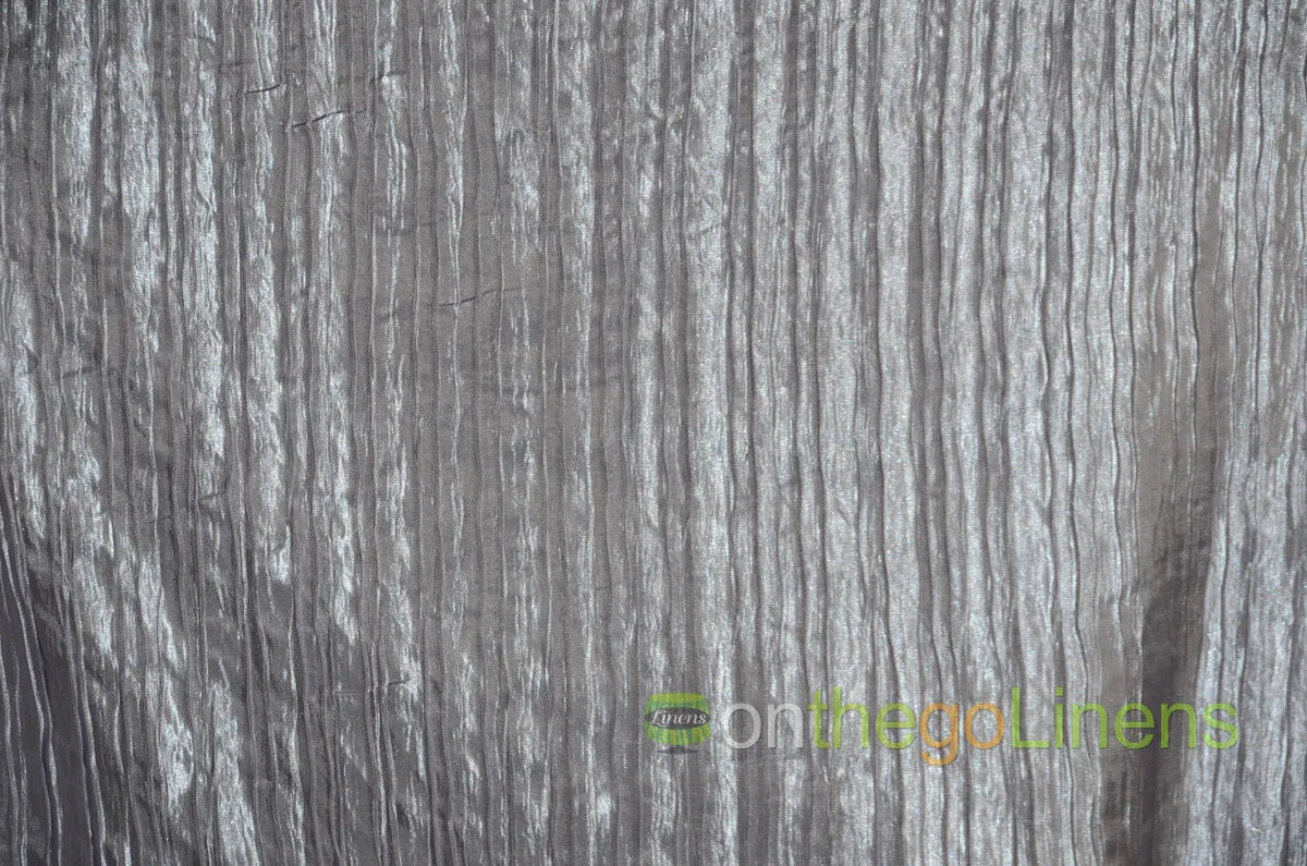 Italian Crush Satin Table Linens | Multiple Colors | 100% Polyester |