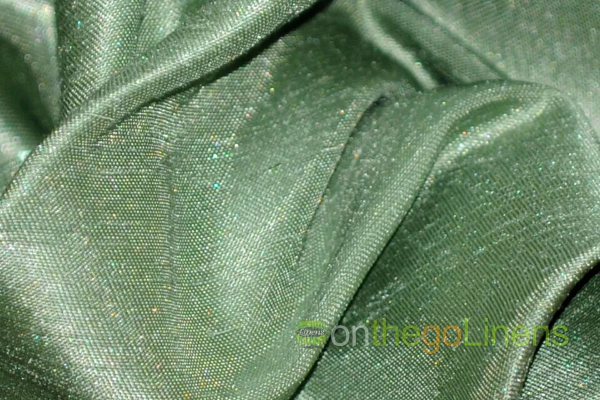Shantung Satin Tablecloths | Reversible Silk Satin Table Linens | 100% Polyester | Multiple Colors | Reversible French Seam |