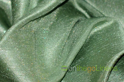 Shantung Satin Sage