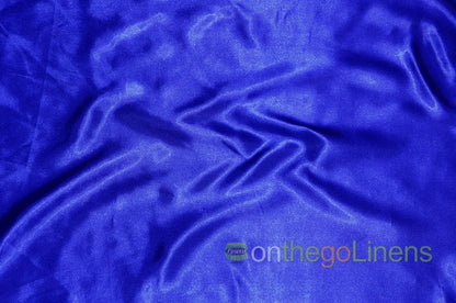 Charmeuse Satin Event Drapery Panels | IFR Charmeuse Satin Curtains | Multiple Colors |