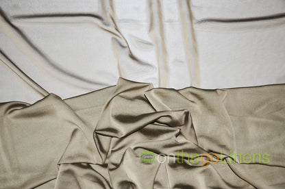 Taupe Two Tone Chiffon